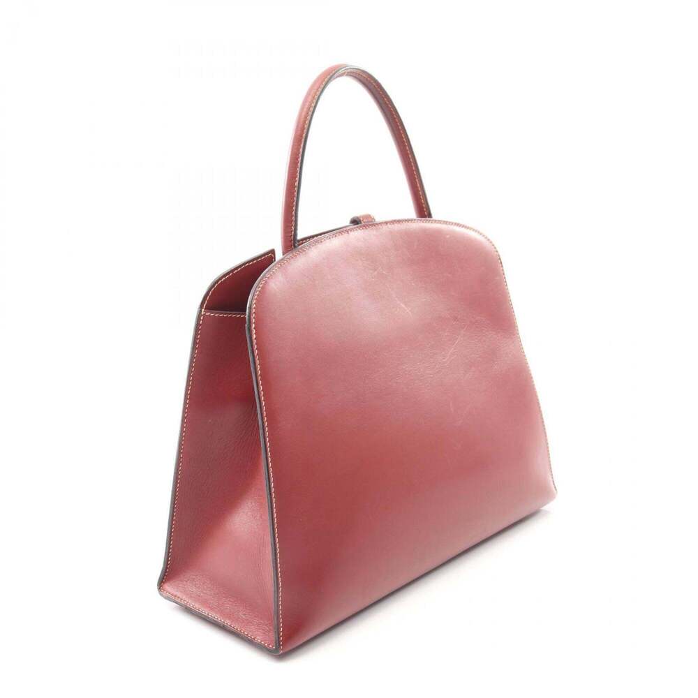 Hermes HERMES Dalvy MM Rouge H Handbag, Calfskin (Cowhide), Box Calf Leather,... - Picture 2 of 11